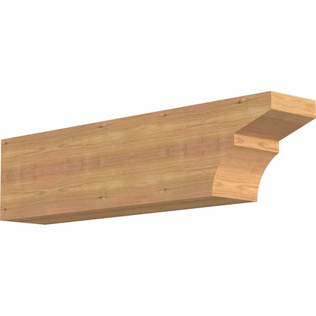 Ekena Millwork Monterey Smooth Rafter Tail, Western Red Cedar, 5 1/2"W x 8"H x 32"L RFT06X08X32MON00SWR